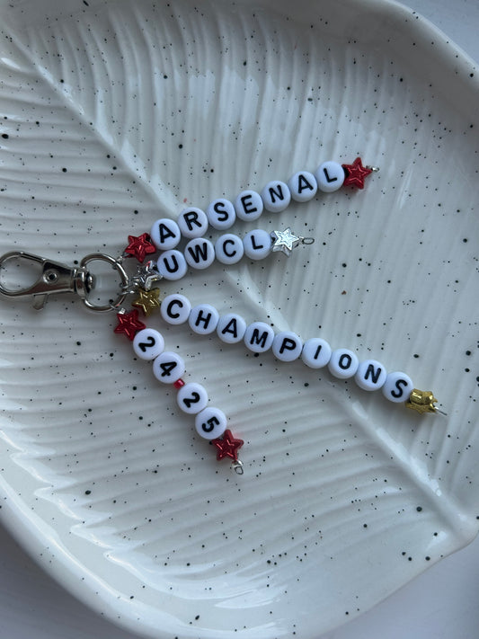 uwcl champions 24/25 keyring