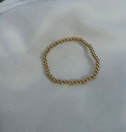 Simple gold bracelet