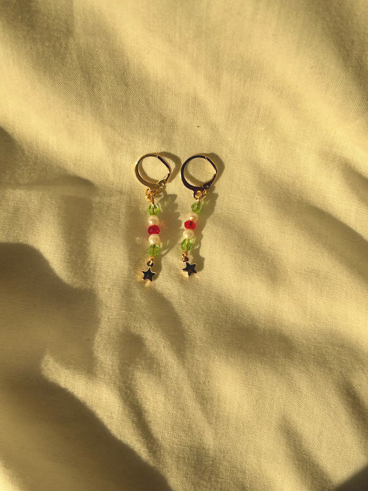 Christmas inspired earrings