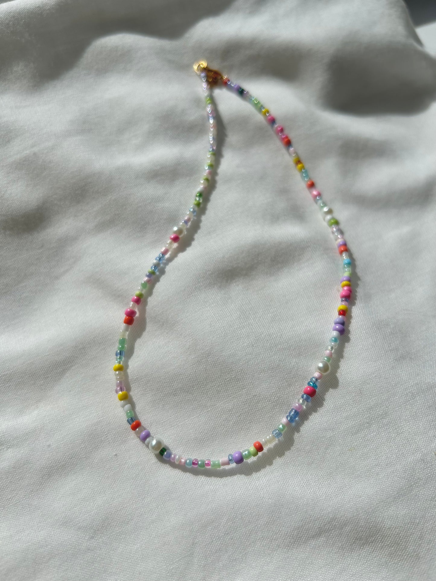 Summer beaded necklace