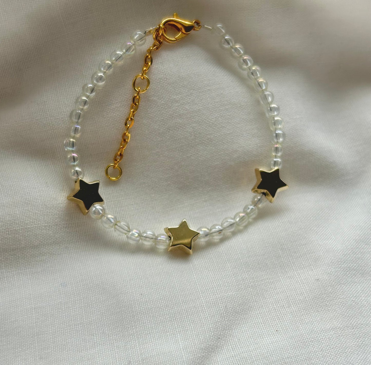 spring💐pearl and star bracelet